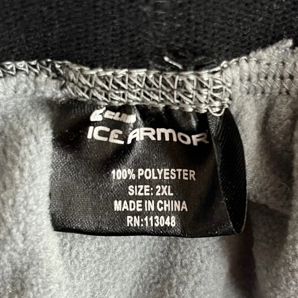 IceArmor by Clam Mens Gray Base Layer Stirrup Pants Cold Weather Leggings XXL